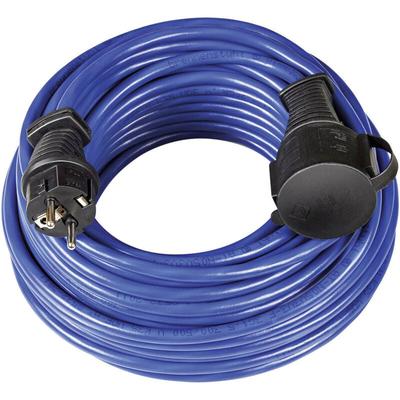 Brennenstuhl - 1169810 Strom Verlängerungskabel Blau 10.00 m N05V3V3-F 3G 1,5 mm²