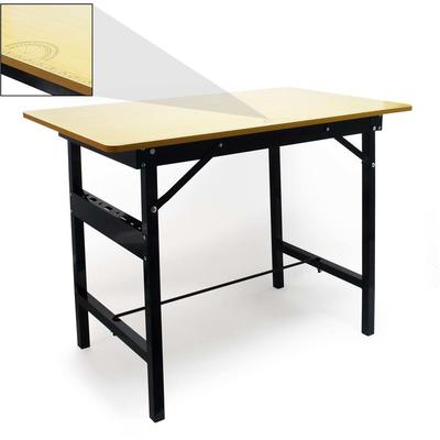 Wiltec - Werkbank 100 x 60 x 76 cm klappbar, Werktisch faltbar, linierter Arbeitstisch bis 150 kg Image