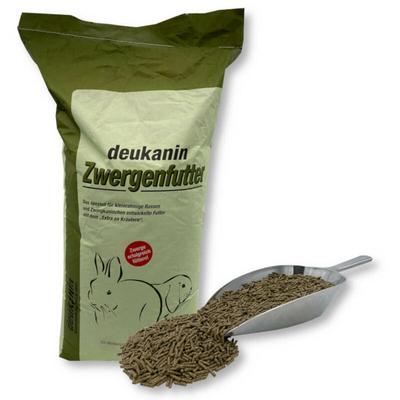 Nin Zwergenfutter 25 kg Zwerg Kaninchenfutter Hasenfutter kleine Rassen - Deuka Image