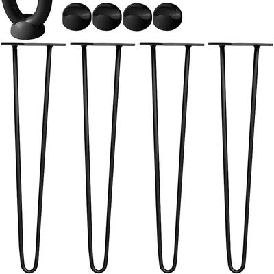 Mucola - Tischbeine 4er Set Hairpin Leg Haarnadelbeine Tischgestell Tisch Tischkufen Legs Esstisch Image