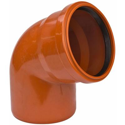 Stabilo-sanitaer - kg Rohr Bogen dn 200 mm 67° Grad kgb Rohrbogen Winkel Rohrwinkel Abwasserrohr Image