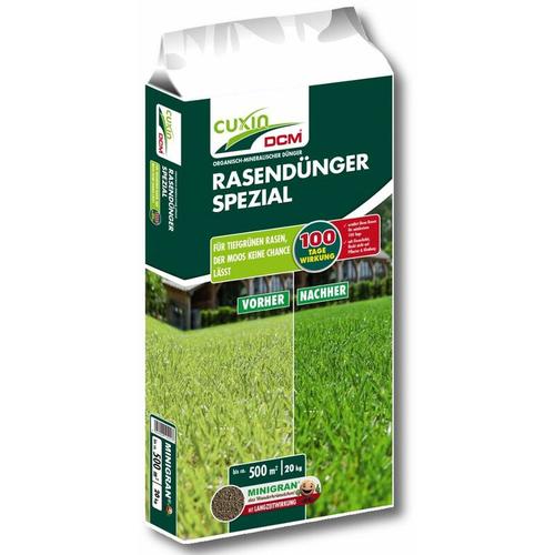 Rasendünger Spezial 20 kg für 500m² Sportrasendünger Langzeitrasendünger - Cuxin