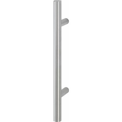 Hoppe - Stangengriff E5011 - 500/300mm Edelstahl matt, Ausführung: gerade, Stossgriff für Haustür Image