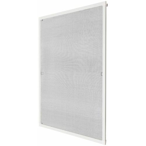Fliegengitter für Fensterrahmen - Insektenschutz, Mückenschutz, Insektenschutzgitter - 100 x 120 cm