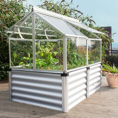 Unterbau für 'Gaia Jumbo' aluminium blank 122 x 83 x 65 cm (l x b x h) - Vitavia