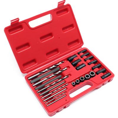 Wiltec - Schraubenausdreher Set 25 teilig, Satz Linksausdreher Bolzendreher, Ausdrehsatz mit Image