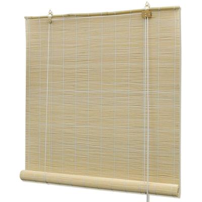 Bambusrollo 100x220 cm Natur Vidaxl