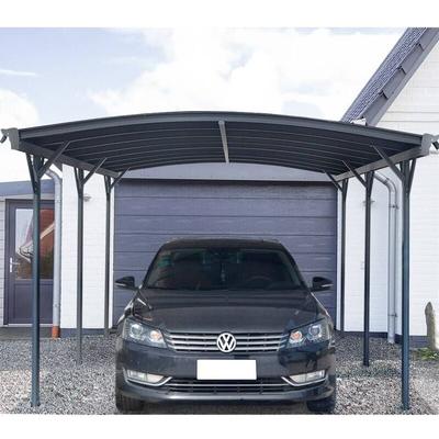 Design Carport falo - 505 x 300 cm Anthrazit Farbe Anthrazit Garage Einzelcarport Unterstand