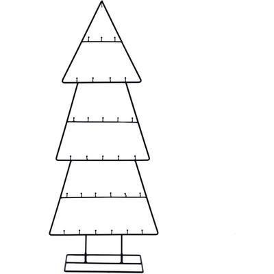 Design Metall Tannenbaum - 100 cm - Deko Aufsteller für Zierschmuck