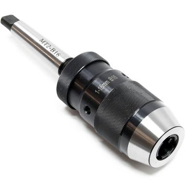 Wiltec Schnellspannbohrfutter MK2-B16 mit 16mm Spannbereich und integriertem Morsekegel Bohrfutter Image