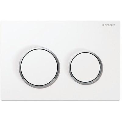 Geberit Kappa21 - WC-Betätigungsplatte, weiß/Chrom glänzend 115.240.KJ.1 Image