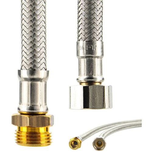 Sanitär Verbindungsschlauch 3/8 üwm x 3/8 ag x 1000 mm - ktw-a- dvgw - Tecuro