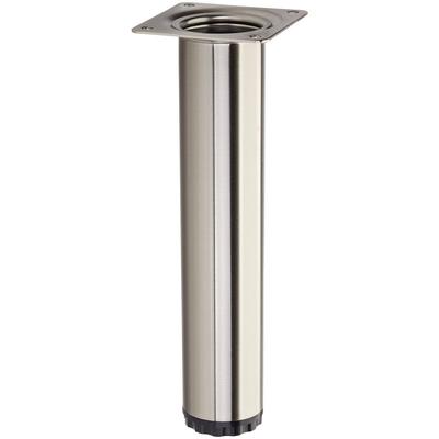 So-tech - Möbelfuß bravo Höhe 200 mm (+ 10 mm) ø 40 mm Edelstahloptik höhenverstellbarer Schrankfuß Image