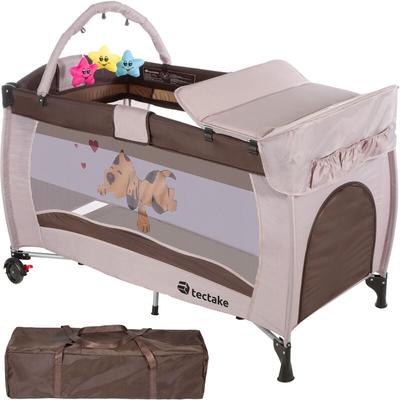 Travel cot dog with changing mat...