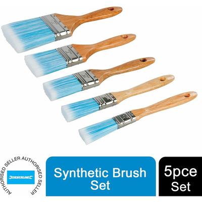 Silverline Brush Set Synthetic 5...