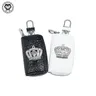 Crown Car Key Holder Crystal Diamond Keychains Key Cover Remote Key Bag with Crown Storage Case