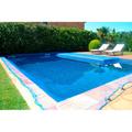 Rete per piscina 4x8m copertura per piscina a foglie