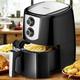 Bakaji - Friggitrice ad Aria Calda Senza Olio Airfryer 4,4 Lt Frigge Cuoce Arrosto 1400W