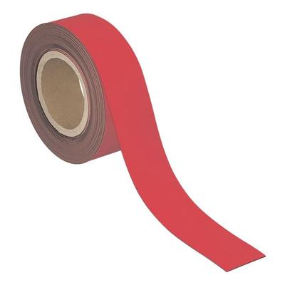 MAUL Kennzeichnungsband magnetisch, 10 m x 50 mm rot, 5 cm