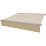 Planesium Premium Markisen Volant ( 4,5m / 450cm x 0.23 m / 23cm Beige ) Markisenbespannung Markisenstoff Markisentuch Markisevolant