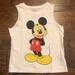 Disney Shirts & Tops | Disney Mickey Mouse Tank Top | Color: White | Size: Mg