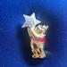 Disney Jewelry | Host Pick Vintage Disney Winnie The Pooh Brooch | Color: Gold/Red | Size: Os