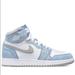 Nike Shoes | Jordan 1 Retro High Hyper Royal Smoke Grey | Color: Blue/White | Size: 4.5 Mens