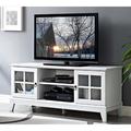 Longshore Tides Arnau TV Stand for TVs up to 50" Wood in White | 20 H in | Wayfair 7F194C5ED35B4AB58395B6D3D22CFE0A