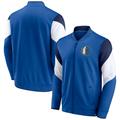 Men's Fanatics Branded Blue/Navy Dallas Mavericks League Best Performance Full-Zip Jacket