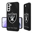 Las Vegas Raiders Personalized Tilt Design Galaxy Bump Case