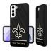 New Orleans Saints Personalized EndZone Plus Design Galaxy Bump Case