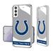 Indianapolis Colts Personalized Tilt Design Galaxy Clear Case