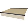 Planesium Premium Markisentuch ( 5m / 500cm x 350cm / 3,5m Beige ) Markisenbespannung Markisenstoff Markisen Tuch Markisevolant OHNE Volant