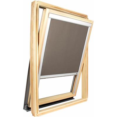 Avosdim - Store occultant compatible Roto ® - Vitrage H103.5 x 100 cm Taupe - Taupe