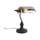 Banker - Lampe de notaire - 1 lumière - l 265 mm - Noir - Classique/Antique - éclairage intérieur