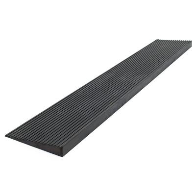 Xpotool - Wiltec Türschwellenrampe 900x150x25 mm für Rollstuhl & Rollator, schwarz, Rollstuhlrampe Image