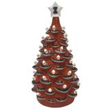 Orange Illinois Fighting Illini 14'' Ceramic Tree