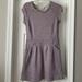 Anthropologie Dresses | Lilis Closet Sweatshirt Dress From Anthropologie | Color: Gray/Purple | Size: S