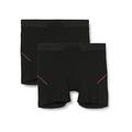 Sloggi Men's Made Short Boxing Champ 2p Boxer, Black, X-Large