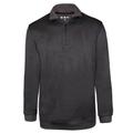 Ram Golf 1/4 Zip Pullover Sweater, Mens 4XL, Dark Grey