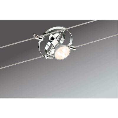 Paulmann - Cardano Niedervolt-Seilsystem-Leuchte Universell GU5.3 10 w led Chrom (matt), Chrom