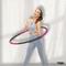 Miweba Sports - Hula Hoop Reifen 0,8 kg Bauchtrainer 6-teilig Fitnessreifen ø 90cm