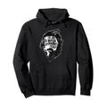 Alan Watts You Are The Universe - Worn Off Effect Pullover Hoodie