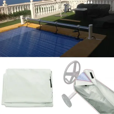 Couverture solaire imperméable pour piscine rouleau de protection contre les UV