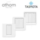 ATHOM – clé de commutateur WiFi pré-flashée Tasmota ESP8266 1/2/3 Gang neutre nécessaire