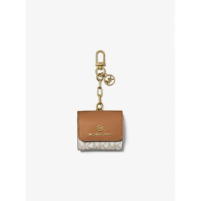 Michael Kors Logo Clip Case For Apple AirPods® Natural One Size