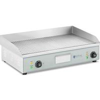 Royal Catering Doppel-Elektrogrill - 400 x 730 mm - - 2 x 2,200 W