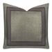 Eastern Accents Leonis Stitch Border Decorative Pillow Polyester/Polyfill | 22 H x 22 W x 6 D in | Wayfair 78B-BTQ-230