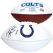 Peyton Manning Indianapolis Colts Autographed Logo White Panel Football