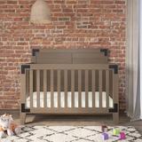 Child Craft Lucas 4-in-1 Convertible Crib Wood in Brown/Green | 44.2 H x 29.75 W in | Wayfair F36701.86